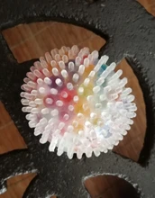 DNA-bolas de estrés para niños y adultos, bolas para apretar y aliviar el estrés sensorial, coloridas cuentas de agua, juguetes para ansiedad y Autismo