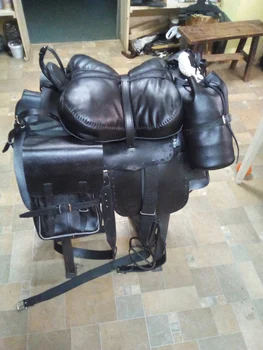 

Kit saddle казачьего with full вьюком (дорожными bags)