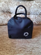 1 Uds fresco refrigerado bolsas de Nylon impermeable portátil cremallera térmica Oxford bolsos para la comida para mujer conveniente bolsa de caja de almuerzo bolsas de comida