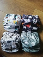 Mordedor venta al por mayor 4 unids/set bebé lavable pañales de tela café cubierta de pañal ajustable & reutilizable pañales de bolsillo envío gratis