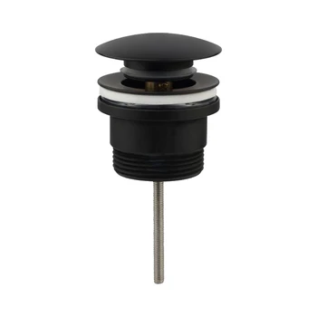 

CLICK CLACK valve black matte for basin and BIDE/automatic stopper CLIC CLAC/