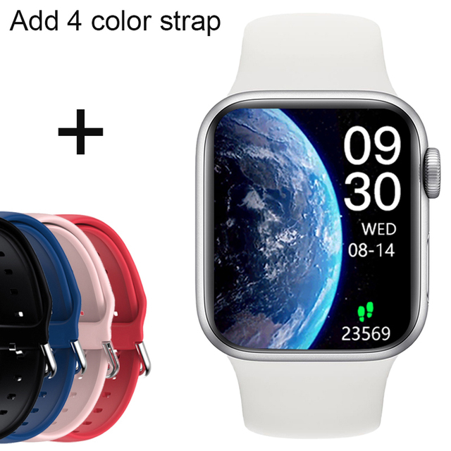 Smart Watch Men Women Smartwatch Wireless Charging Dial Calls DIY Face Heart Rate Body Temperature Monitor Fitness Bracelet