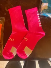 Nuevo Calcetines de calcetines de hombre para correr deporte de senderismo Calcetines de fútbol de función de compresión calcetines de la rodilla de alta