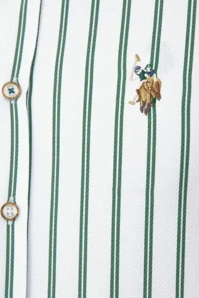 Uss. POLO ASSN. Мужские тканые Gomlek