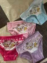 Cotton Panties Underwear Cat Girls Cartoon Children Briefs Soft for Lovely Breathable