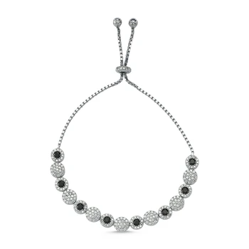 

KUTAYDAN 925 Sterling Silver Zircon Stone Lift Bracelet