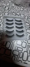 5 Par 3D visón pestañas falsas corto Natural suave y dramático pestañas falsas hecho a mano sin Cruel maquillaje extensión de pestañas