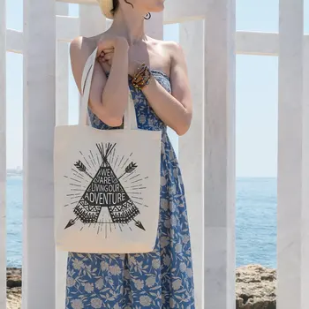 

Angemiel Bag Advanture Oba Tent Shopping Beach Tote Bag