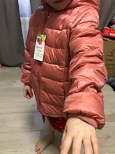 Chaqueta de invierno ultraligera para niñas, prendas de vestir con capucha, mono de nieve para niño, ropa de 2 a 8 años, 2020