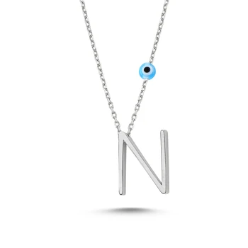 

Merve Gümüş'ten 925 Sterling-N-Letter Ghost Pendant