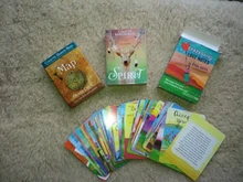 Las cartas del Tarot cubierta juegos inglés versión Tarot tarjeta el espíritu Animal Oracle juego de mesa para fiesta de la Familia Diversión jugando juegos