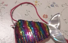 Monedero de lentejuelas con cola de sirena para mujer, bandolera para chicas, tarjetero, monedero, regalos para niños