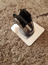 Soporte de cabezal de ducha sin taladro, autoadhesivo, ajustable, útil