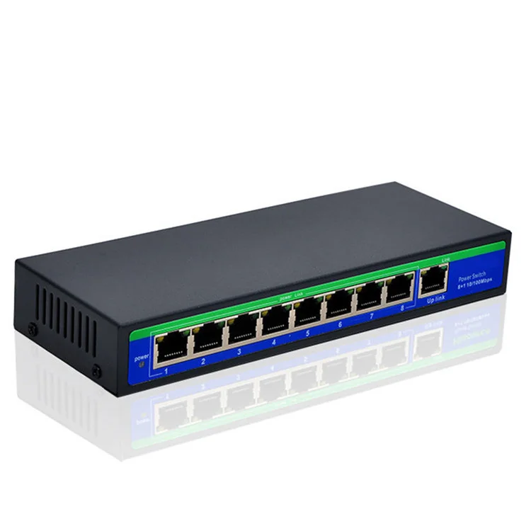 

Non-standard DC24V 4A 8 port Mini POE switch