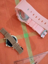 Relojes de pulsera de lujo para mujer, con cielo estrellado, hebilla magnética, de cuarzo, Superficie geométrica, pulsera luminosa