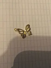 Dijes de mariposa de 14x19mm, 10 Uds., insectos para fabricación de joyas, pendientes, colgante, collar y pulsera, dijes