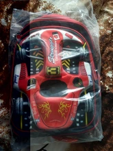 Mochila escolar 3D de EVA para niños y niñas, morral escolar de carreras, tridimensional, impermeable, con dibujos animados, 2019