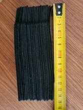 50 unids/set Color caramelo de datos de Cable de Nylon cinta de gancho y lazo de arnés de cableado de Cable cierre marcador correas gestión de cables de alimentación