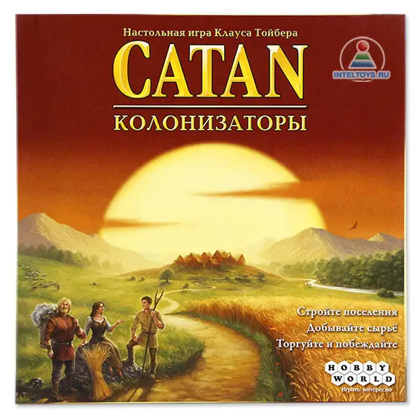 Настольная игра Колонизаторы (Catan) Hobby World (Хобби Ворлд) | Игрушки и хобби