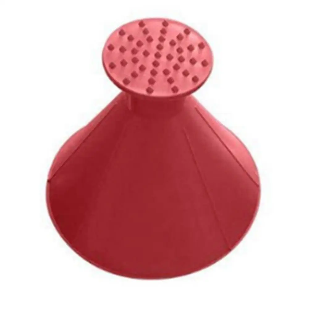 

4 Color Round Ice Scraper Car Windshield Snow Scraper Funnel Ice Scraper Remove Windshield Snow for Winter Big Horn Shape