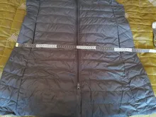 SEDUTMO-Chaqueta de plumón de talla grande 3XL para mujer, chaleco con capucha largo ultraligero, abrigo informal, Parkas delgadas ED913