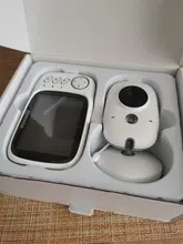 Video monitor para bebé 2.4G, cámara de seguridad para niñera inalámbrica con LCD de 3.2 pulgadas, audio bidireccional, sonido, visión nocturna, vigilancia, VB603