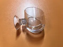 Fish-Feeder Automatic Food-Feed-Tool Red Cup Funnel with Suction-Cup Tapered