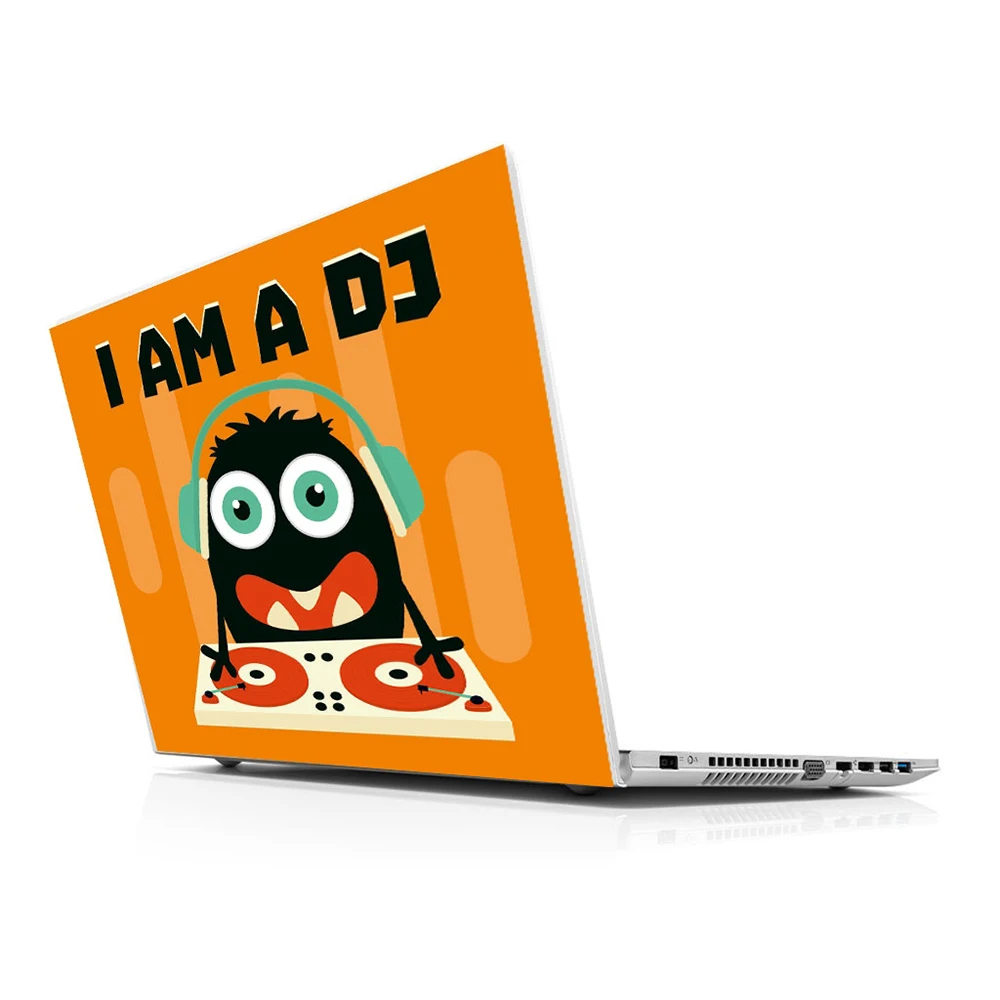 Стикер Master I Am A Dj универсальный чехол для ноутбука 13 14 15 6 16 17 19 дюймов наклейка mac