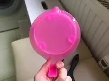 Cepillo profesional para tinte de cabello, batidor de crema de plástico seguro, cómodo, aparatos de estilismo, agitador de peluquería