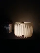 Table-Lamp Desk Led-Book Night-Light Wooden Magnetic Home-Decoration Foldable Creative