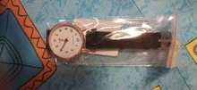 Reloj de pulsera con correa de cuero para mujer, nuevo accesorio informal a la moda, sencillo, caja de Reloj de cuarzo, 2020