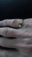 Nueva moda diseño sencillo 316 titanio Acero de hombres anillos amante pareja anillos alianza de boda de oro banda anillos para los hombres y las mujeres