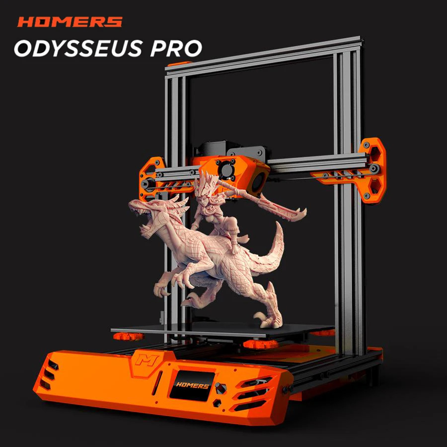2020 новейшие Homers для 3D принтера Odysseus/TEVO Tarantula Pro самый доступный принтер Наборы