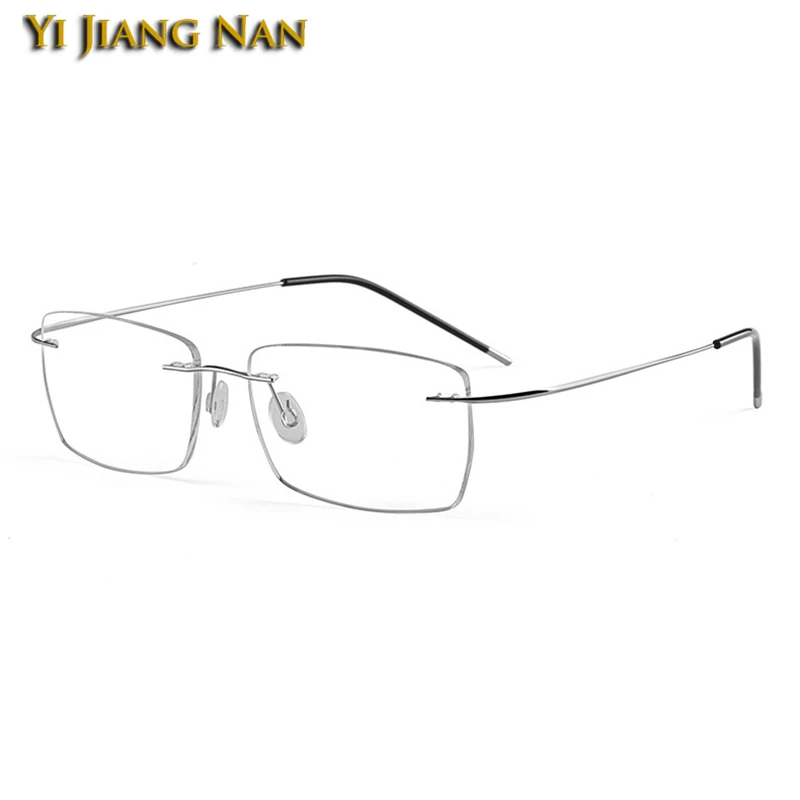 

Optical Glasses Frame Ultra-light Rimless Armacao Para Oculos De Grau Masculino Prescription Eyeglasses Spectacle Men and Women