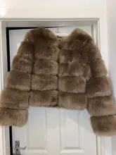 ZADORIN-abrigos de visón de S-3XL para mujer, Top de piel sintética rosa a la moda, prendas de vestir cálidas y gruesas, chaqueta de piel falsa para invierno, 2020