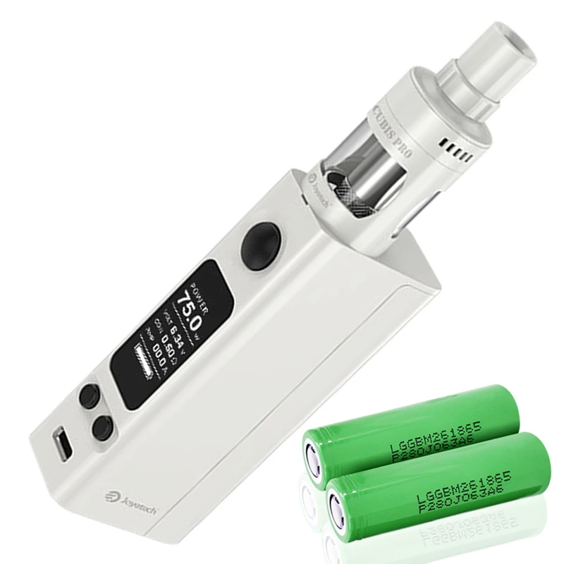 Joyetech eVic VTwo мини стартовый комплект с 75 Вт CUBIS Pro 4 мл бак BF 0 5 Ом DL катушка