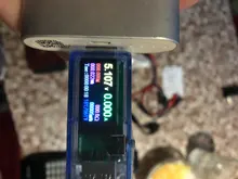 Probador USB U96, voltímetro Digital de CC, amperímetro, cargador tipo batería externa, indicador, medidor de corriente de voltaje, detector + carga + cocodrilo