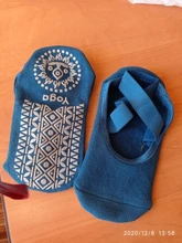 Vendaje Yoga calcetines Anti-deslizamiento rápido seca deportes de las señoras medias de Ballet calcetín de baile zapatillas para las mujeres calcetines de algodón