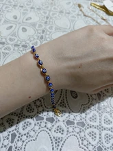 Pulsera de ojo malvado de la suerte turco para mujer, 11 estilos, joyería de la suerte hecha a mano, ojos azules, pulsera de moda, joyería de amistad