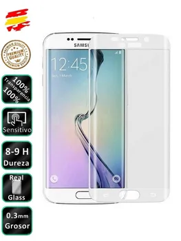

Protector Samsung Galaxy S7 Edge Complete White Color 3D Tempered Screen