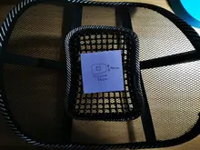 Cushion-Pad Ventilate Support Massage Office-Chair Car-Seat Back Mesh 