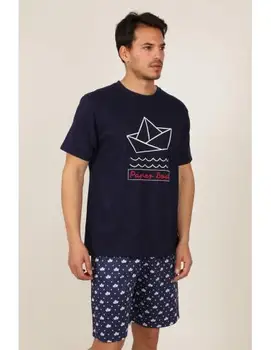 

▷ Men's ADMAS PAPER BOAT short sleeve pajamas