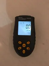 Tacómetro láser Digital, medidor de velocidad de Motor pequeño de prueba de RPM LCD, sin contacto, HS2234 (sin batería)