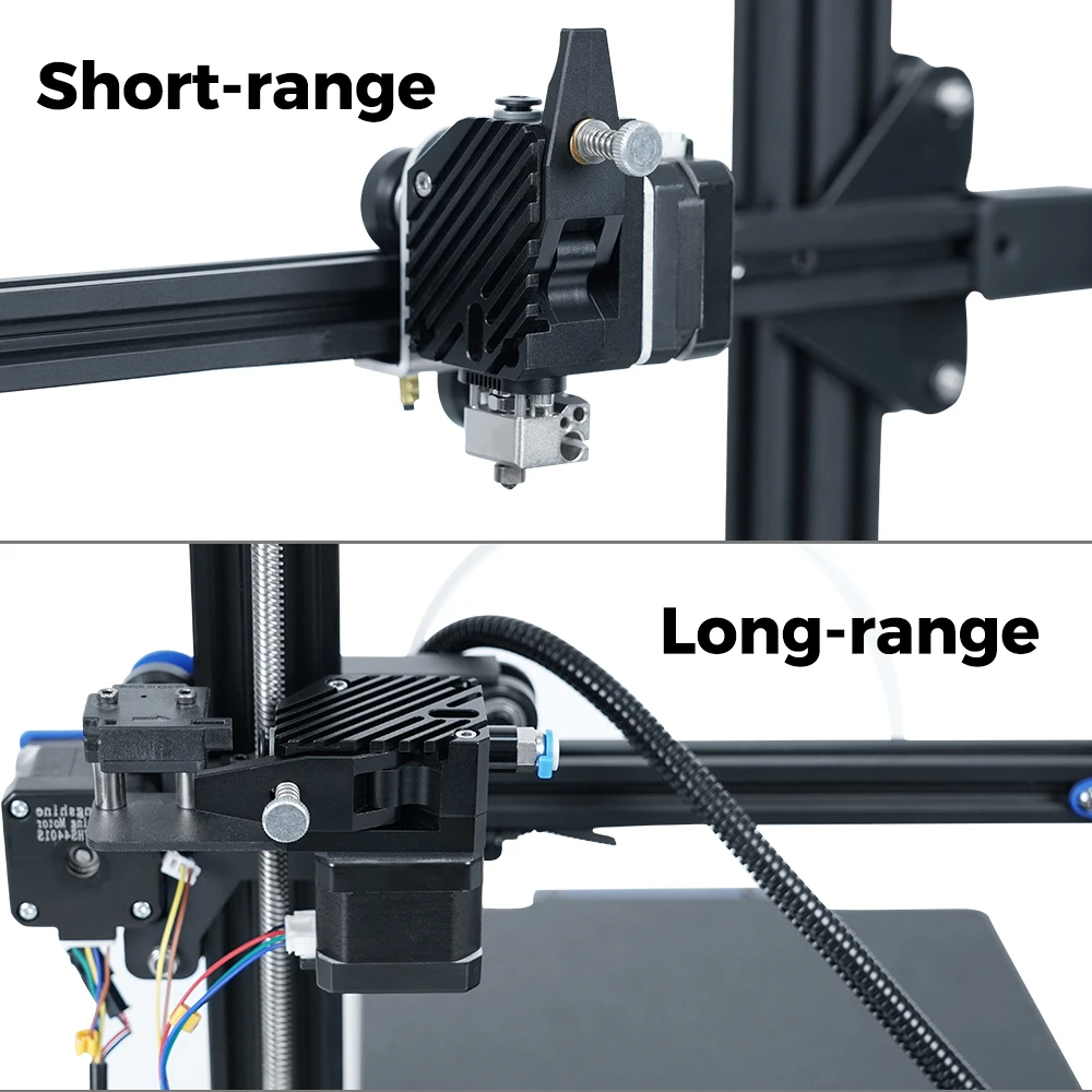 head of print Twotrees All Metal Upgrade Dual Drive Extruder Short Distance Printing For 3D Printer Mk8 Anet A8 Cr-10 Prusa I3 Mk3 Ender 3 motor 3d printer