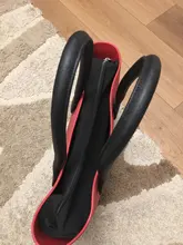 Asas largas de cuero sintético para mujer, Mini bolso clásico de EVA, 1 par