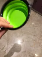 ULTRASOUND PET Luxury Pet Silica Gel Bowl Dog Folding Portable Feeders Bowls For Dogs