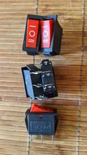 KCD3-interruptor basculante de 2 posiciones, equipo eléctrico de 3 pines con interruptor de encendido y apagado de luz 16A 250VAC/ 20A 125VAC para el hogar/la industria