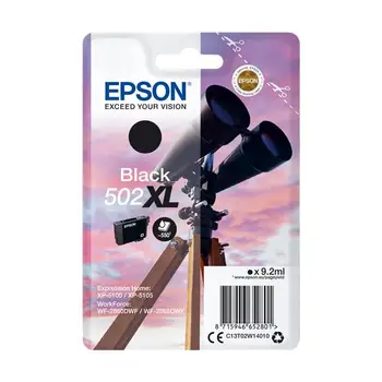 

BINOCULARS SINGLEPACK BLACK XL 502XL INK 9.2 ML