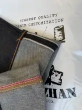 Sauce Origin-vaqueros para hombre 915 Pi, Jeans de diseño para hombre, Jeans para hombre con ajuste cónico, Vaqueros sin procesar, Jeans con botón y mosca hechos a mano Vintage