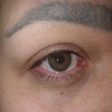 Lentillas graduadas de colores para miopía, lentillas para ojos con polvo dorado, bonitas lentillas suaves para Halloween, maquillaje cosmético